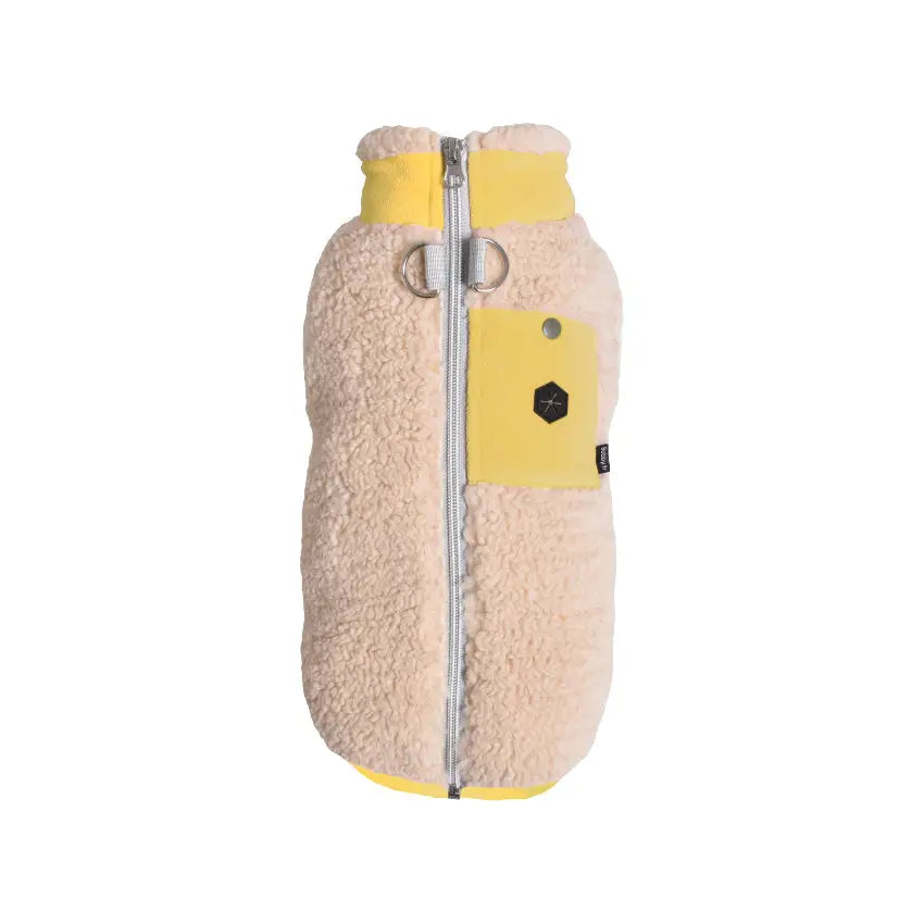 Abrigo Sherpa Yellow