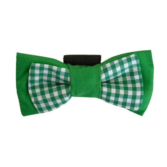 Pajarita Green Vichy