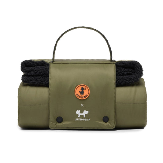 Alfombrilla acolchada plegable Save the Duck verde