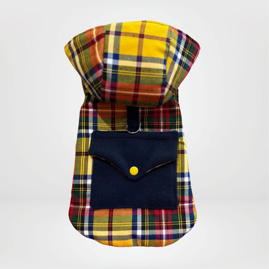 Abrigo reversible Late Winter Tartan