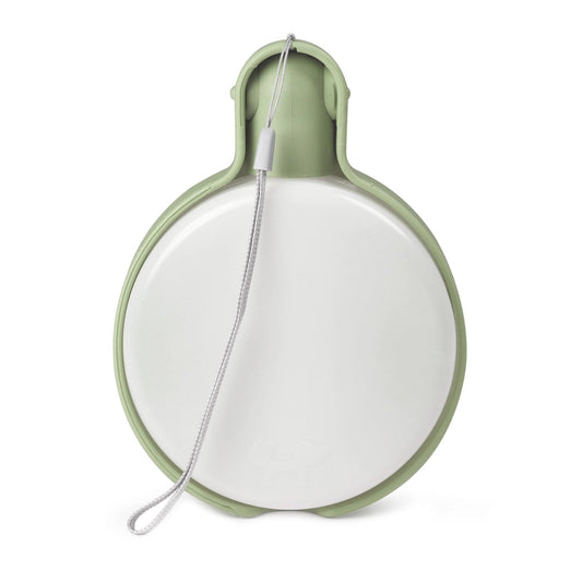 Botella de agua Compact verde