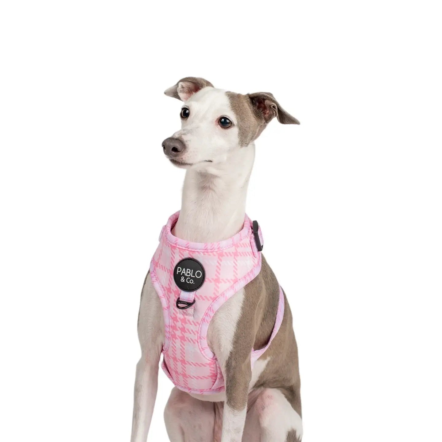 Arnés Ajustable Pink Houndstooth
