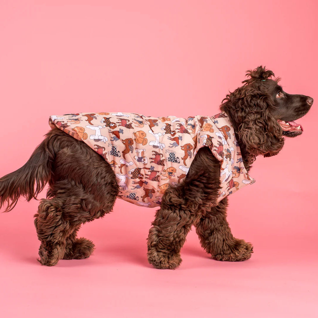 Abrigo reversible Furry Friends