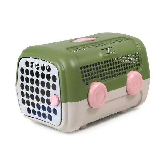 Transportín AUTO verde