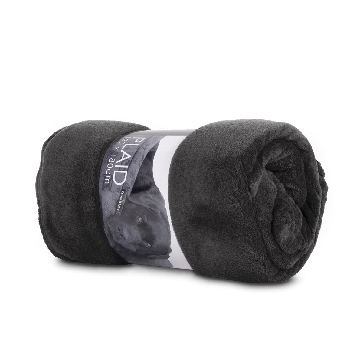 Manta Lex&Max gris 130x180cm