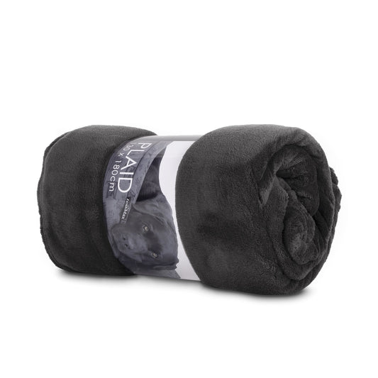 Manta Lex&Max gris 130x180cm