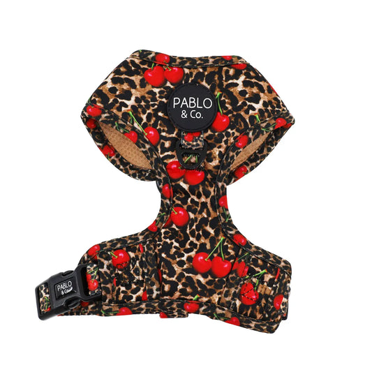 Arnés Ajustable Leopard Cherries