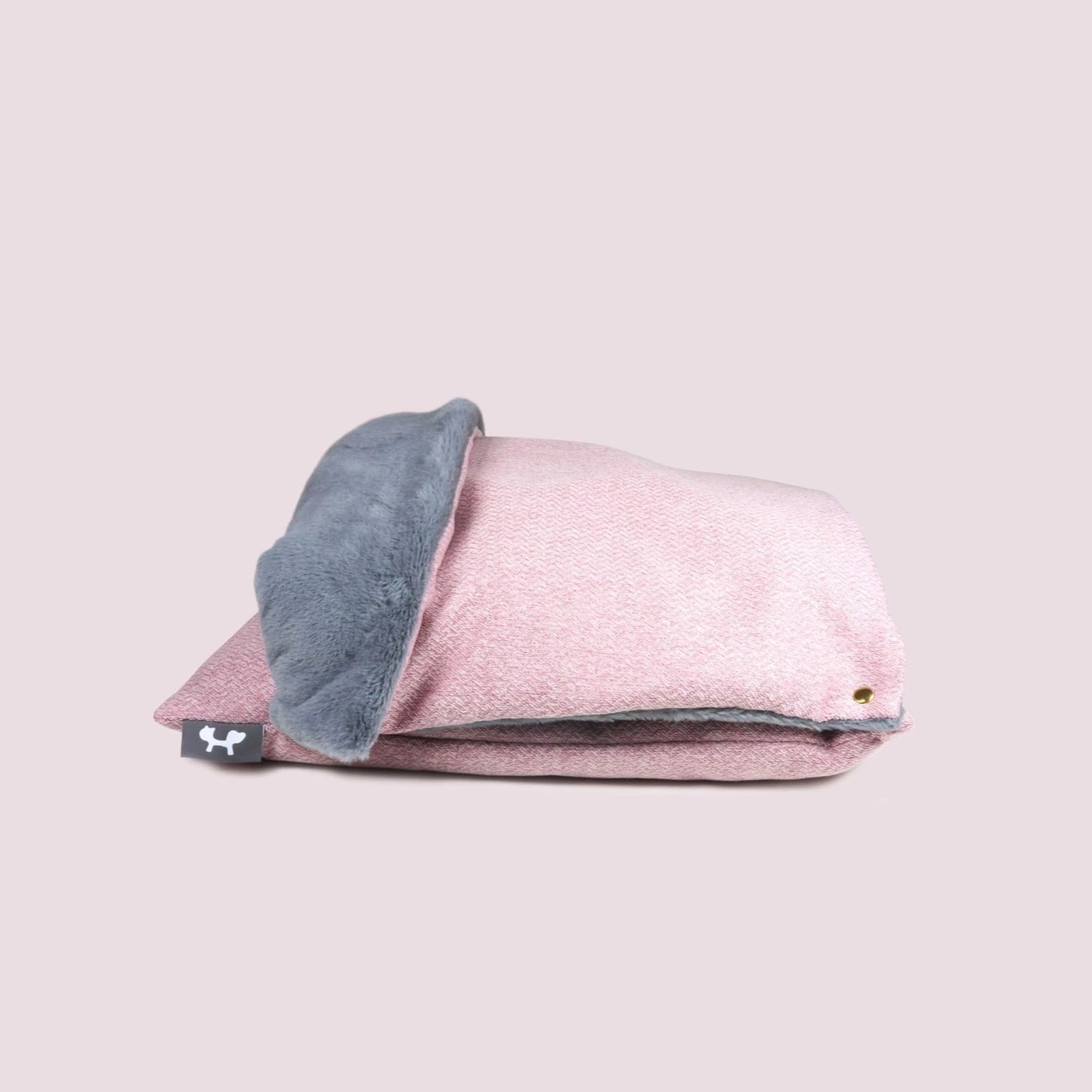 Rombo Vichy pink bag dispenser