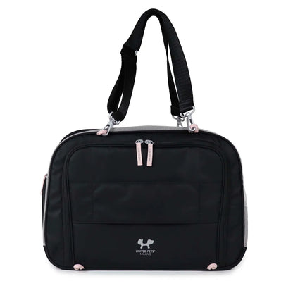 Transportín extensible Mesh rosa
