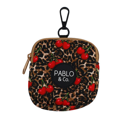 Mini bolso Leopard Cherries