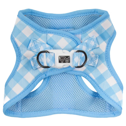 Arnés body Vichy Baby Blue