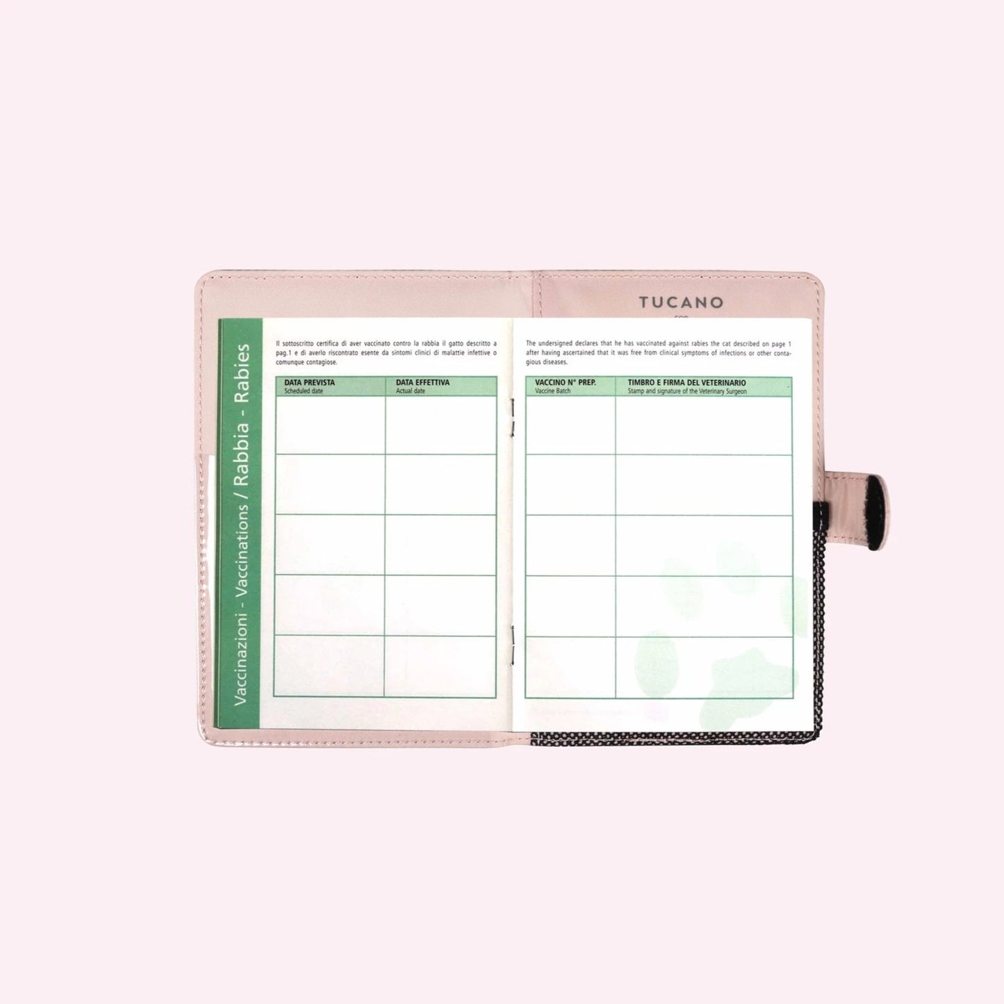 Funda cartilla de vacunación Noah