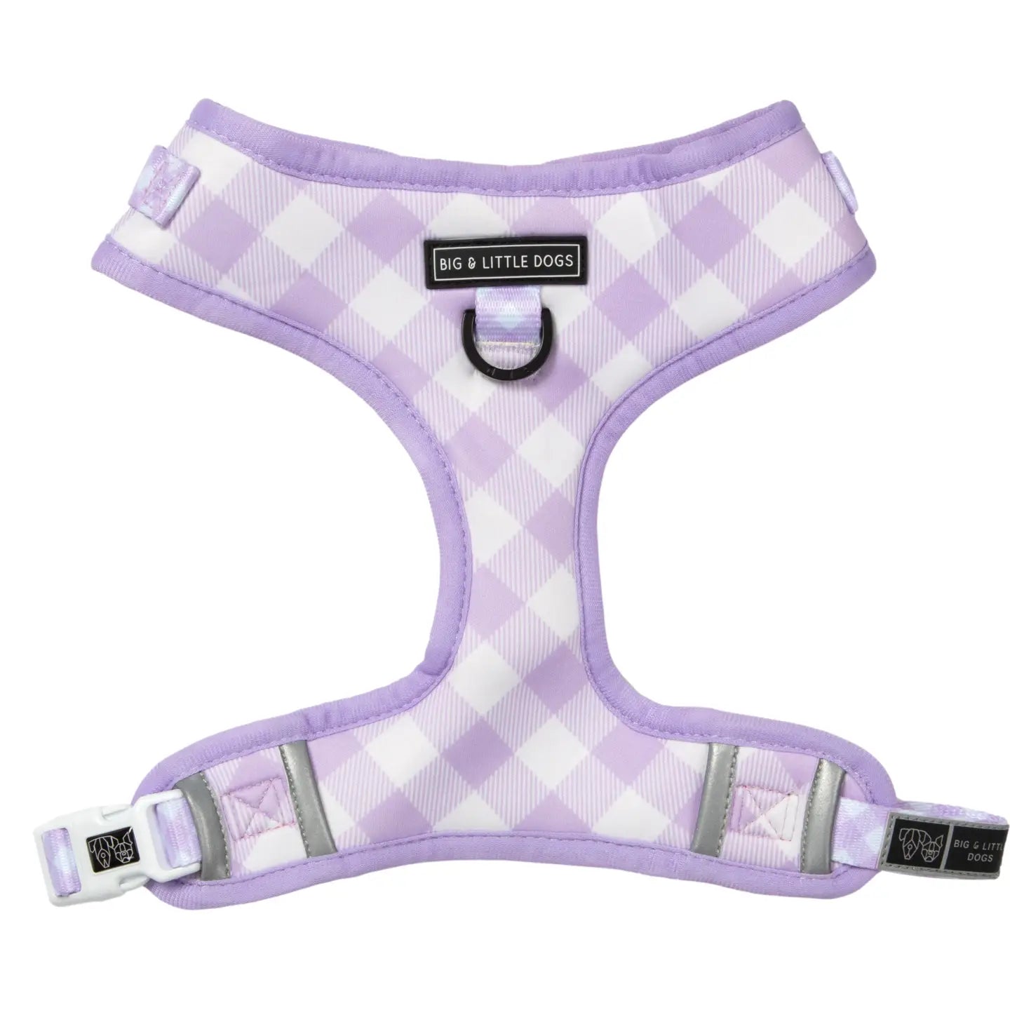 Arnés ajustable Vichy Lilac