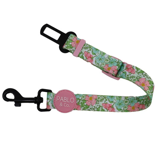 Cinturón de coche para perros Floreale