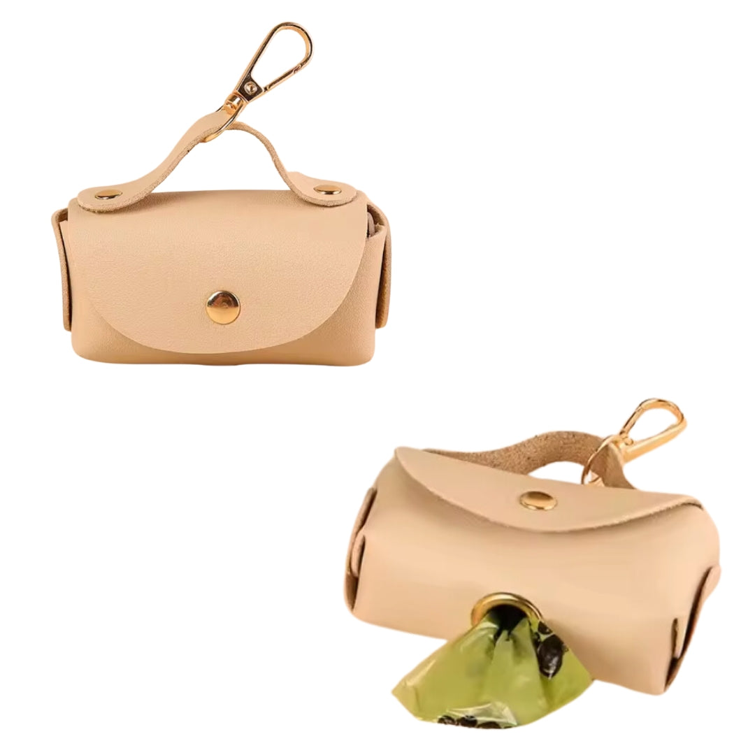 Dispensador de bolsas Oxford beige