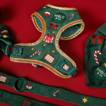 Arnés Ajustable Christmas Velvet