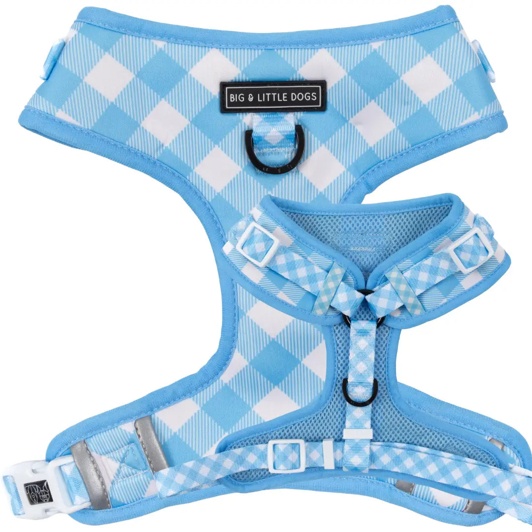 Arnés ajustable Vichy Baby Blue