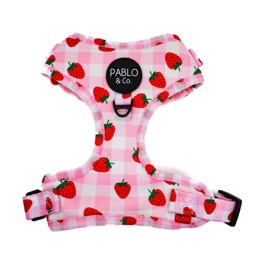 Arnés Ajustable Strawberry Vichy