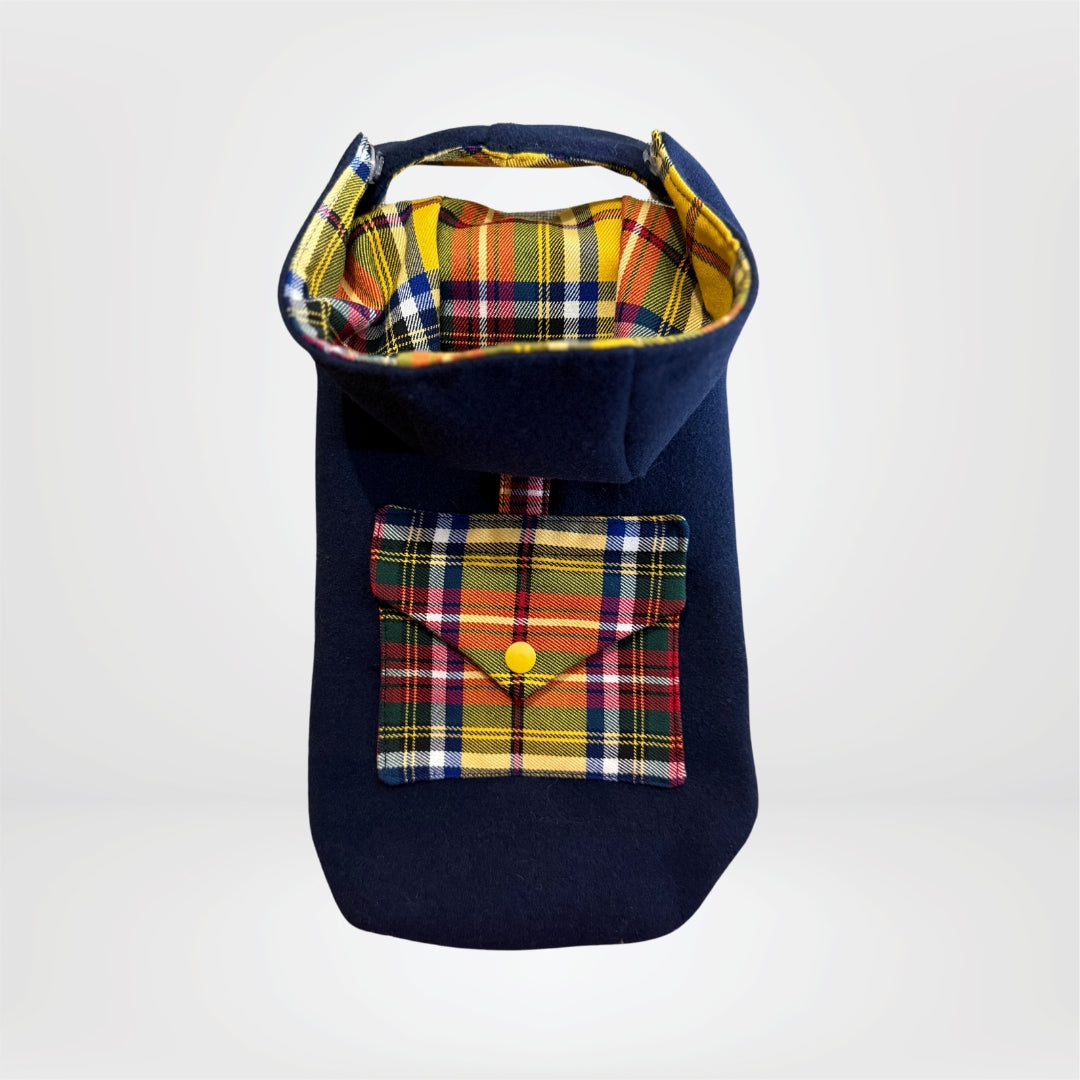 Abrigo reversible Late Winter Tartan