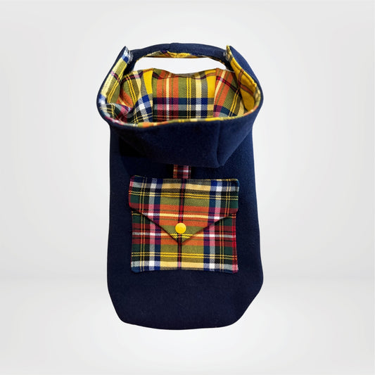 Abrigo reversible Late Winter Tartan