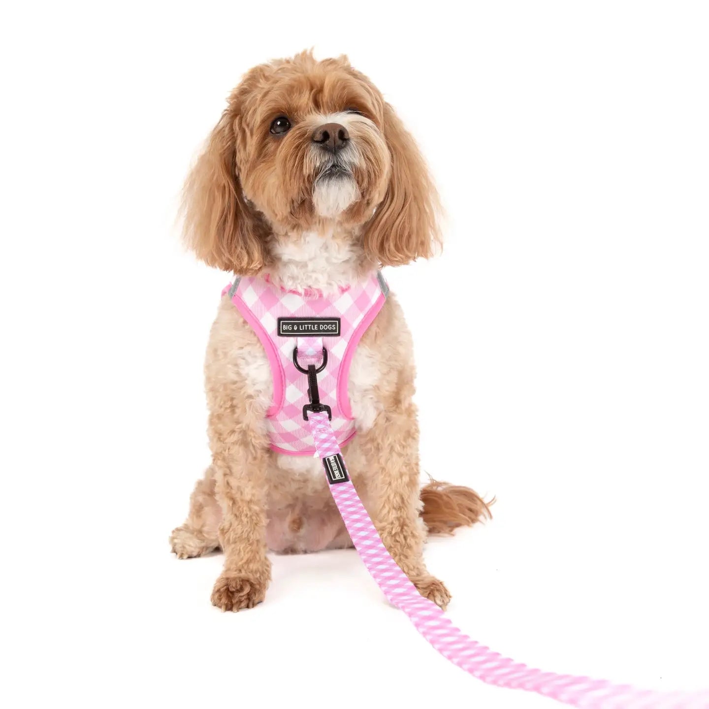 Arnés body Vichy Pink