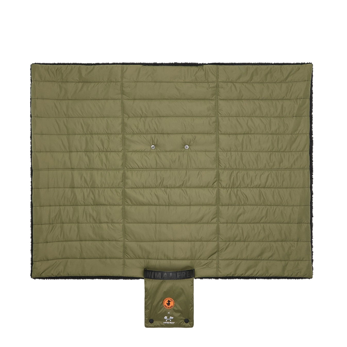 Alfombrilla acolchada plegable Save the Duck verde
