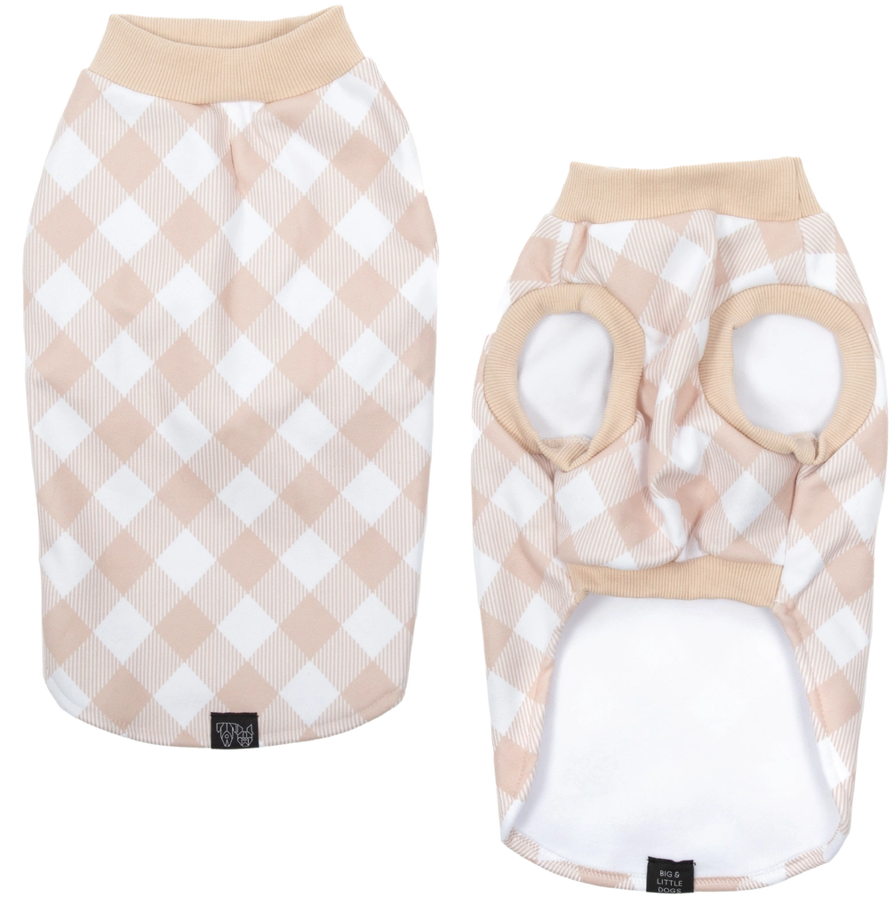 Pijama Rombo Vichy Beige