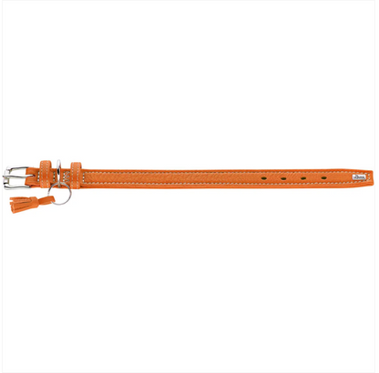 Collar Nappa Orange - Perro mediano y grande