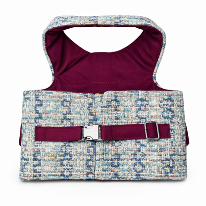 Arnés Blue Tweed