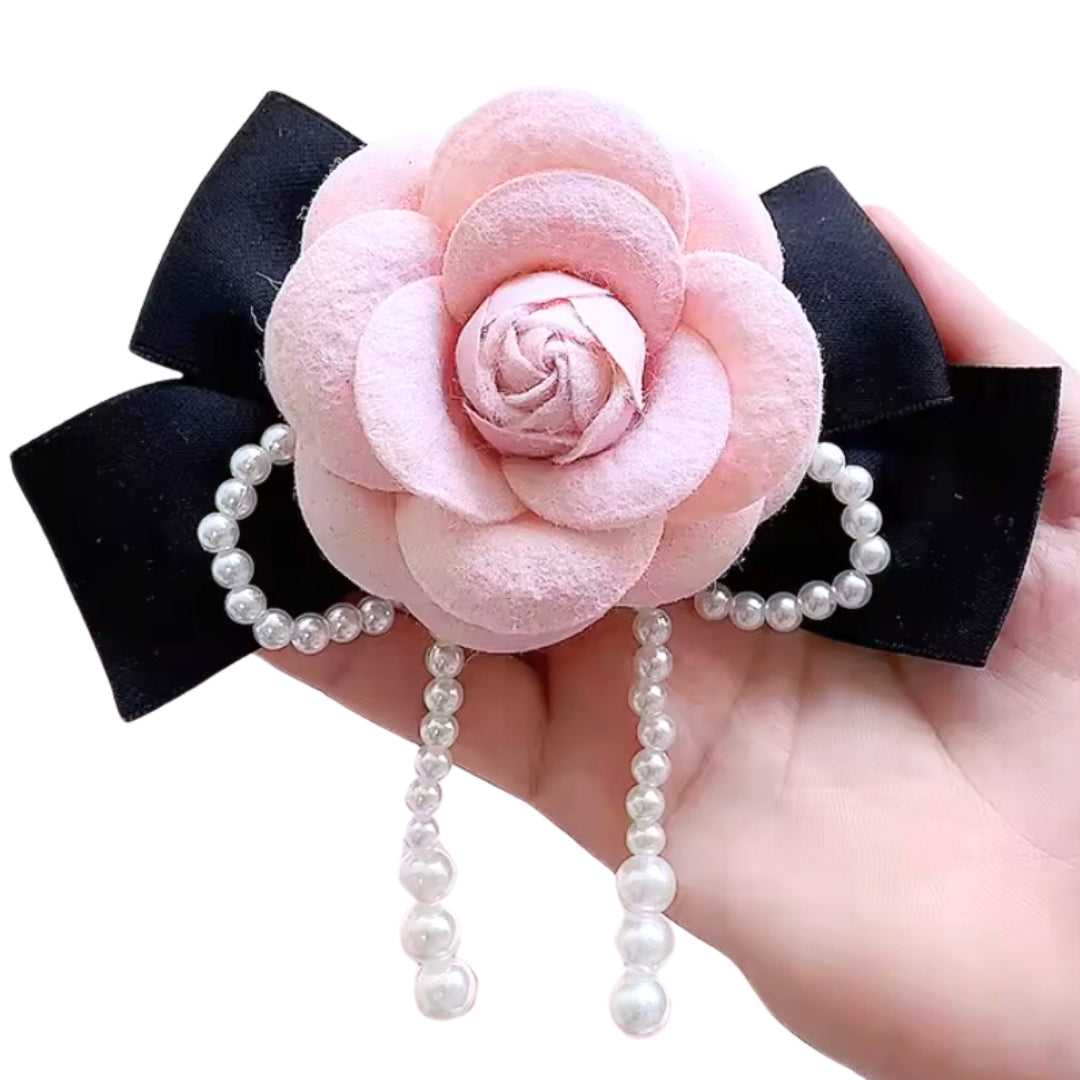 Broche Pink Camelia