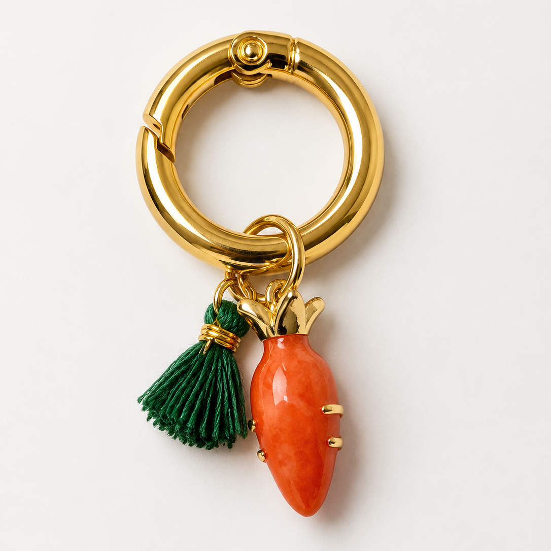 Charm-porta chapas Carrot