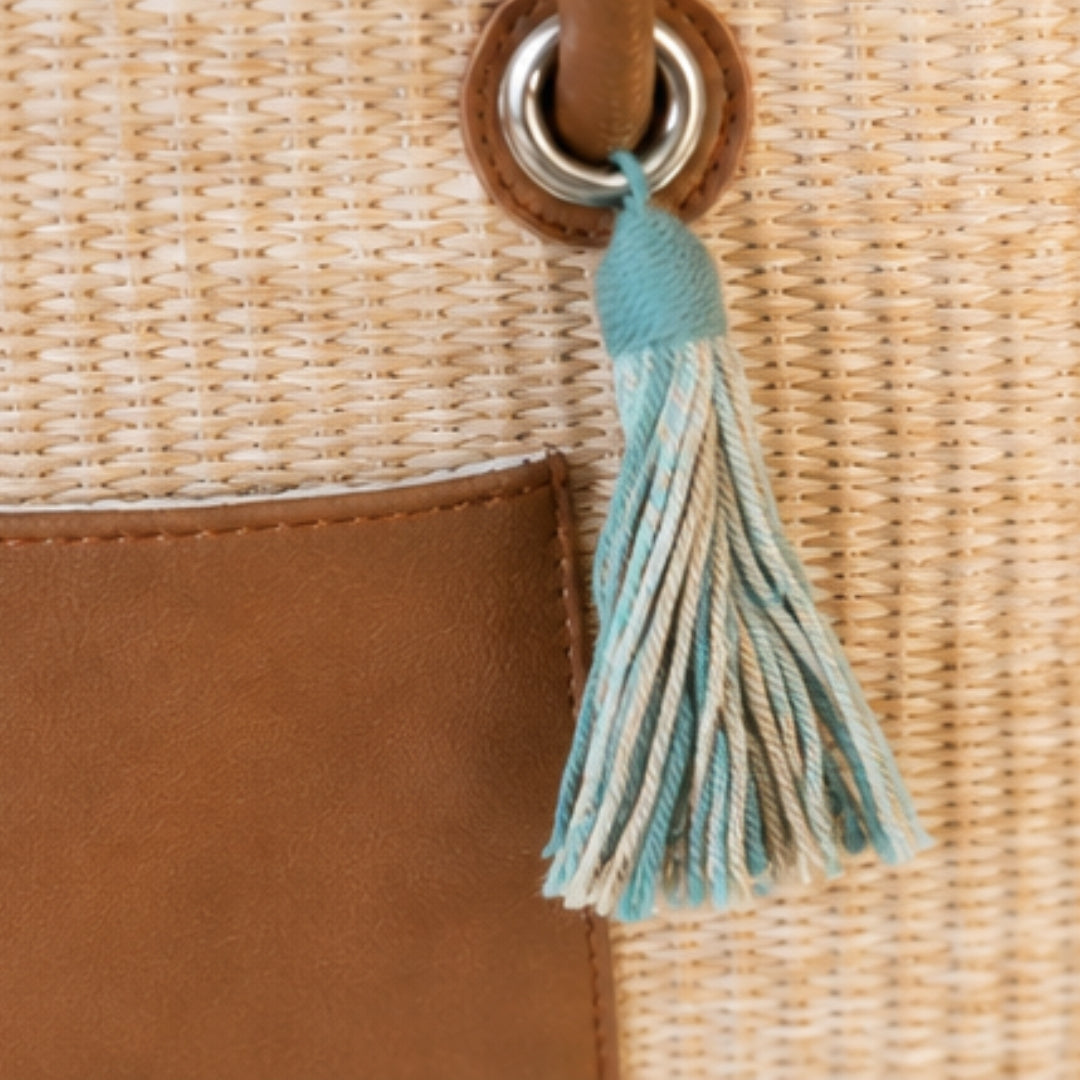 Bolso de rafia Coco