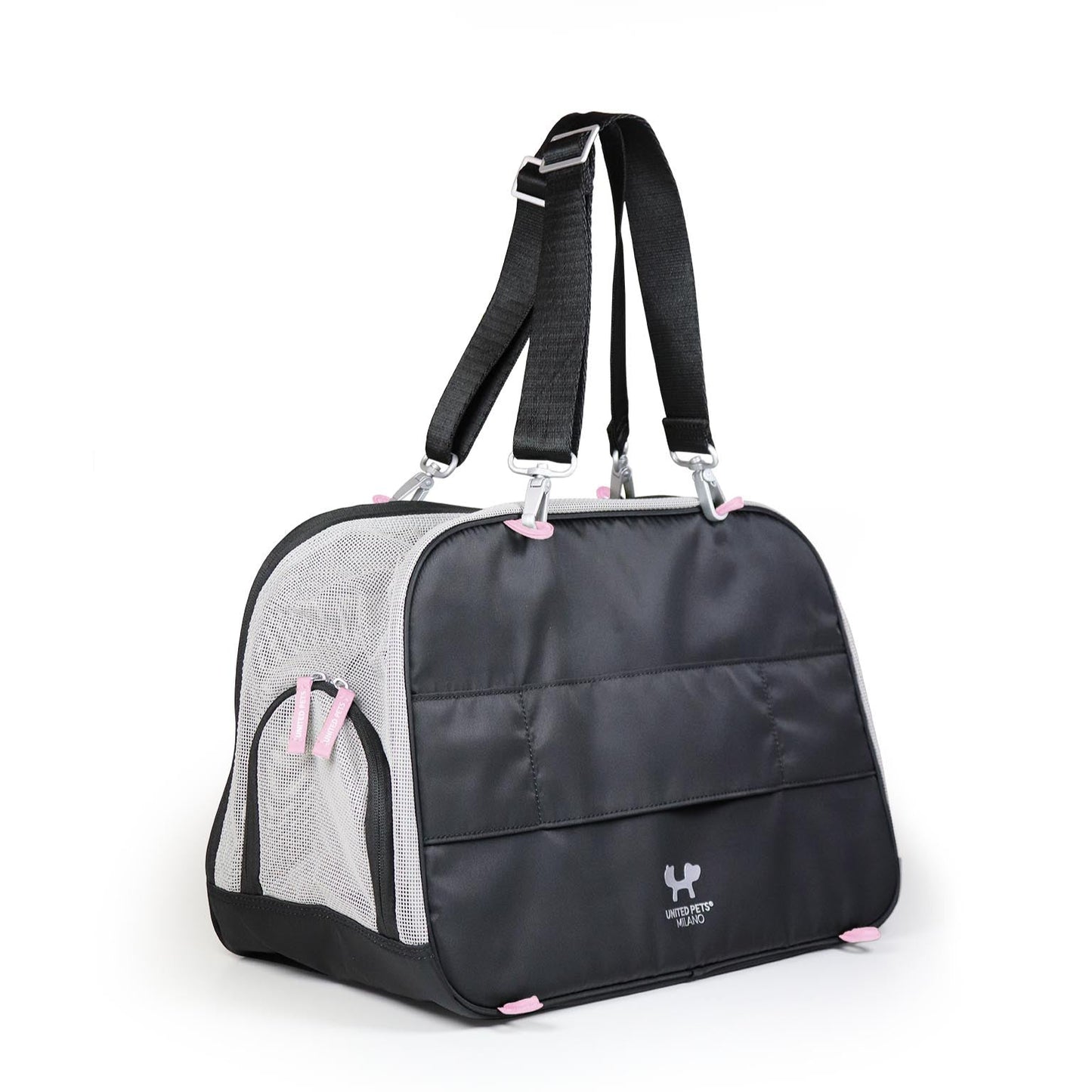 Transportín Mesh rosa