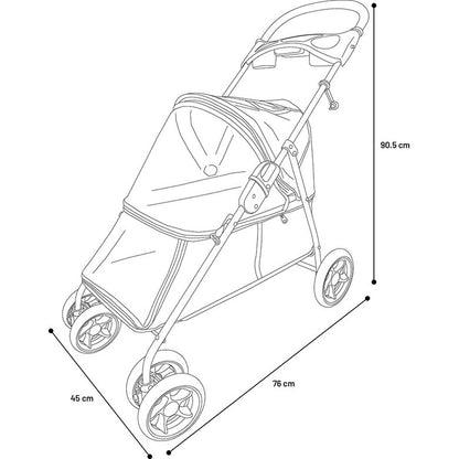 Carrito para perro Cosmopolitan