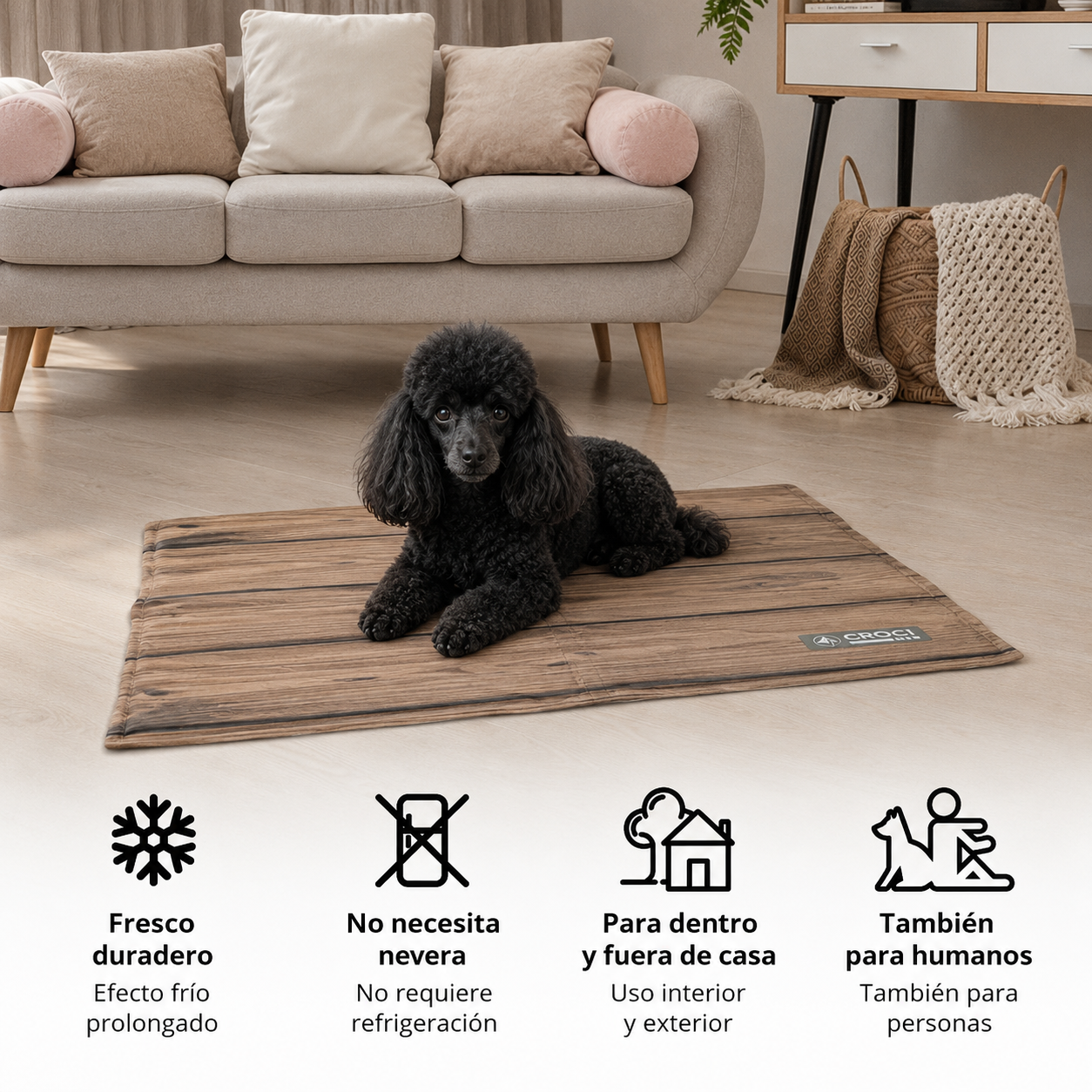 Alfombra refrescante Wood