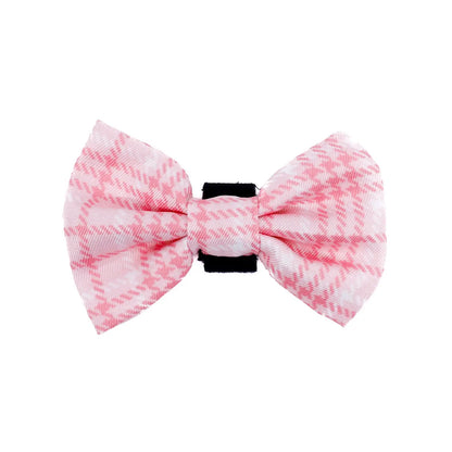 Pajarita Pink Houndstooth