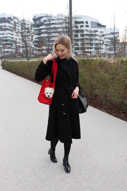 Bolso transportín Lazy Dog negro