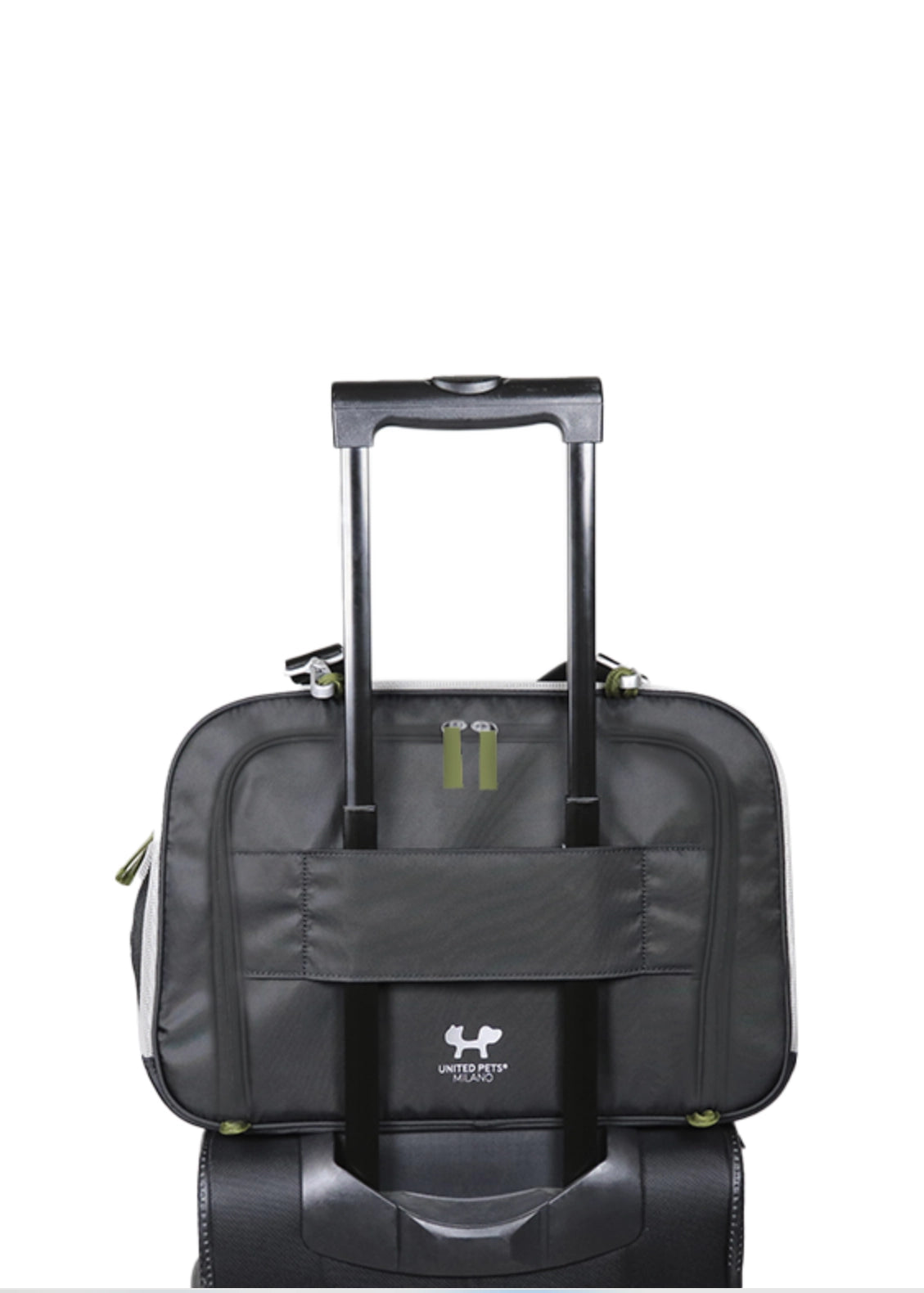 Transportín extensible Mesh rosa