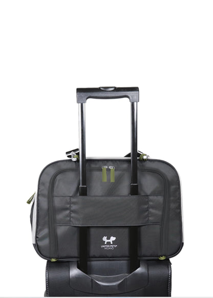 Transportín extensible Mesh rosa