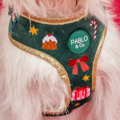 Arnés Ajustable Christmas Velvet