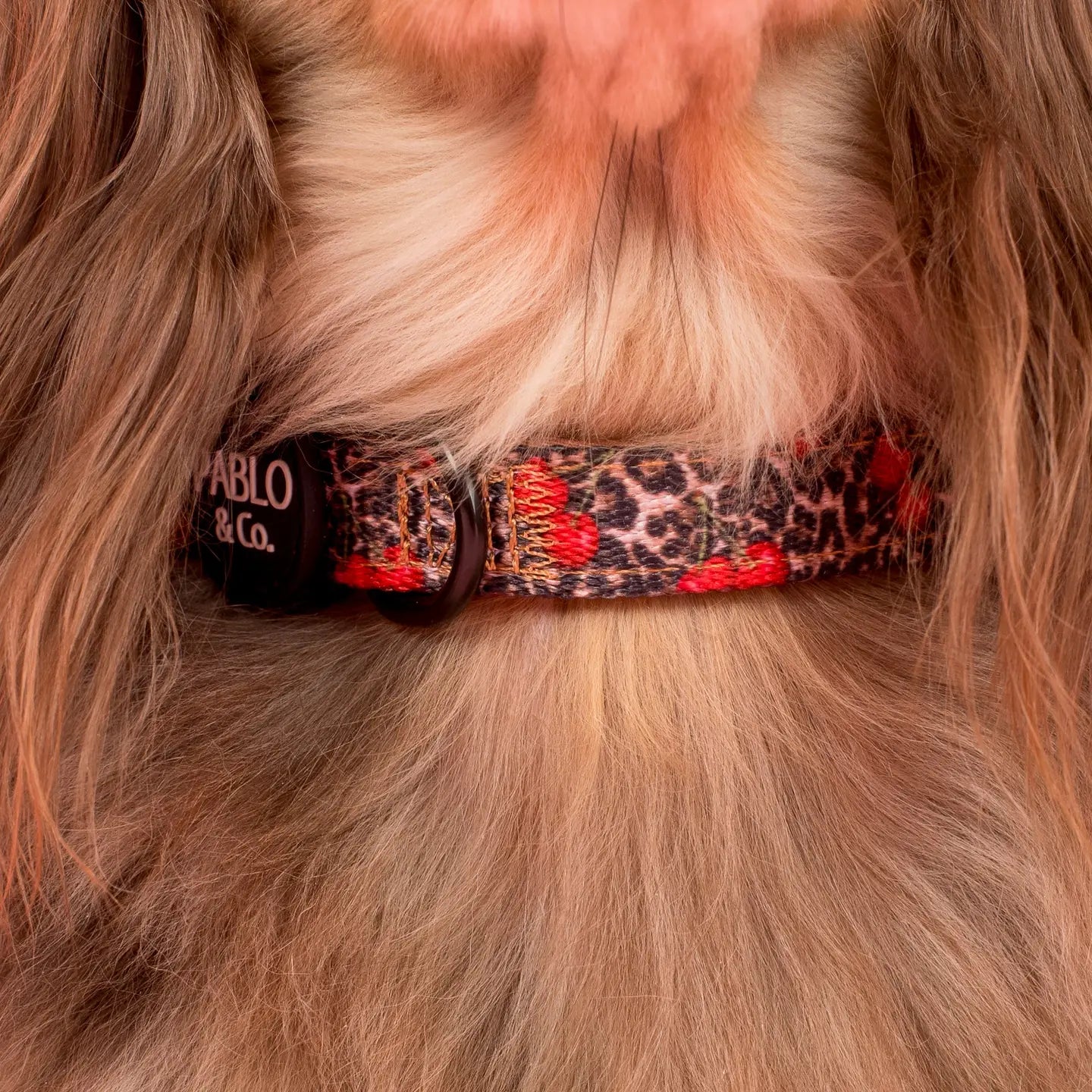 Collar Leopard Cherry (VENTA PRIVADA)