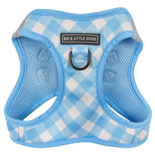 Arnés body Vichy Baby Blue