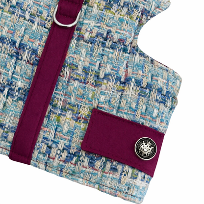 Arnés Blue Tweed