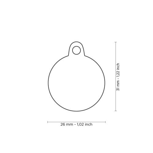 Chapa de identificación Saint Troupez