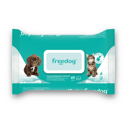 40 Toallitas húmedas - Clorhexidina