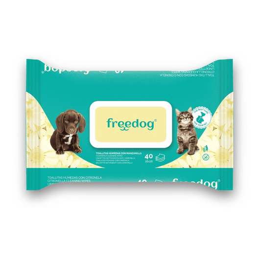 40 Toallitas húmedas - Manzanilla