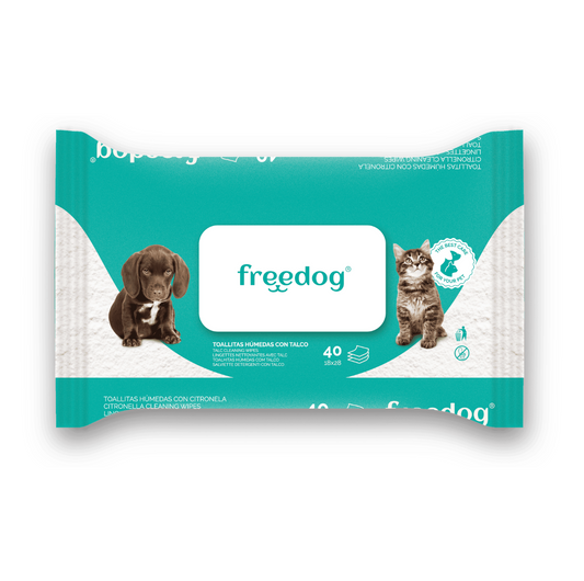 40 Toallitas húmedas - Talco