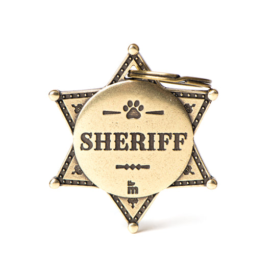 Chapa de identificación Sheriff