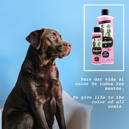 Color enhancer shampoo for pets