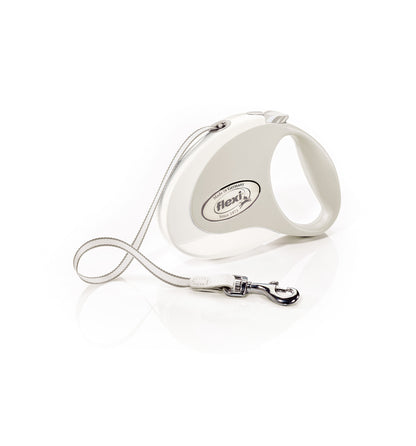 Retractable Flexi Style Strap-White